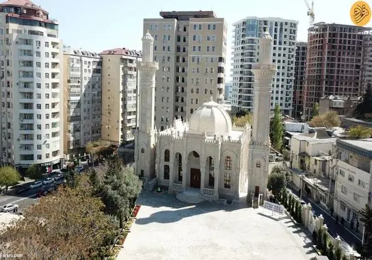 حجاب همسر الهام علی‌اف در مراسم افتتاح یک مسجد | تصویر 7
